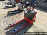 2012 raymond 102t-f45l pallet jack, 890 hours, electric, 1300 gvw, 4500 lb