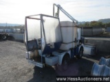 1996 jim manufacturing vade i 5000 self contained mobile brush trailer wash