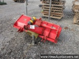Caroni 48" tiller, 3 pt, pto driver, just fitted with a new set of tin