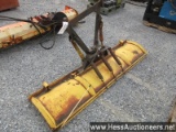 Pickup snow plow, needs some hydraulic hoses replaced, stock # 55607