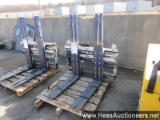 2016 cascade 25g-fds-1108 fork lift attachment only, multi pallet handler f