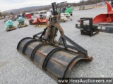 Hydraulic angle snow plow and push frame, stock # 55605