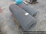 2 bundles of wire fence, 1 roll 5' h and 1 roll 4' h on the same skid, stoc