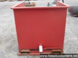 Forklift dumpster, 49" w x 60" l x 49" h, stock # 55754
