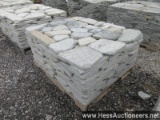 Pallet of tumbled pavers, stock # 55779