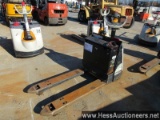 2015 crown wp3045-45 pallet jack, 4593 hours, electric, 1430 gvw, 4500 cap,