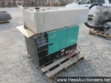 Onan generator set, kubota, d1703-m-bg-et01, 3 cyl, 1. 7l, 1875 hrs, diesel