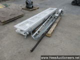 Overhead door with opener, 10' x 8', insulated with windows, track included