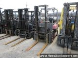 Toyota 6fgu20 forklift, 4 cyl, lp, 7-12 tires, 45" w, 101" l, 84
