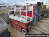 Snorkel s2033 20' electric scissor lift, 367 hrs, new batteries, stock # 55