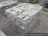 Pallet of gauged colonial wallstone, stock # 55768
