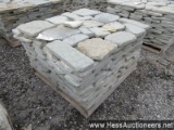 Pallet of tumbled pavers, stock # 55774