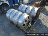 8 aluminum wheels, stock # 54911