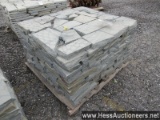 Pallet of gauged colonial wallstone, stock # 55771