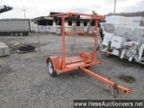 Construction arrow board, battery pack included, solar power, 205/75d15 tir