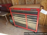 Pallet with craftsman toolbox with tools, stock # 54915