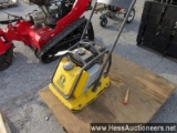 Wacker plate tamper wp1550 w, wacker wm170 1 cyl, gas, 192 gvw, 20" w x