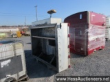 Aluminum headache rack, 96" w x 20" l x 89" h,stock # 55152