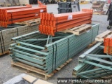 8 - 42" x 11' teardrop uprights, 20 - 87" beams, stock # 55278