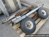 Complete set of collins g0904 wheel dollies, 5. 70 - tires, 10" w, 50&