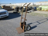 Hand cart, 4. 80-8 tires, 28" w x 34" l x 69" h, stock # 551