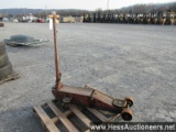 Snap on floor jack, 10 ton capacity, orange, 21" w x 54" l x 59&q