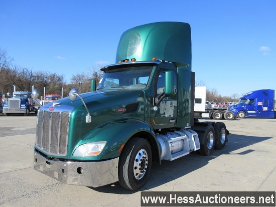 2015 PETERBILT 579 T/A DAYCAB, TITLE DELAY, HESS REPORT IN PHOTOS, 531451 M