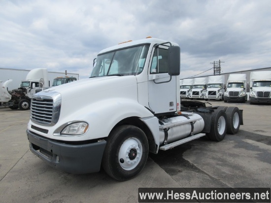 2009 FREIGHTLINER COLUMBIA T/A DAYCAB, TITLE DELAY, HESS REPORT IN PHOTOS,