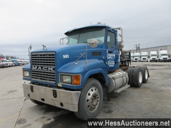 2007 MACK CHN613 T/A DAYCAB, TITLE DELAY, HESS REPORT IN PHOTOS, 762133 MIL