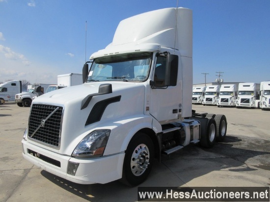 2016 VOLVO VNL T/A DAYCAB,  HESS REPORT IN PHOTOS, 639331 MILES ON ODO, ECM