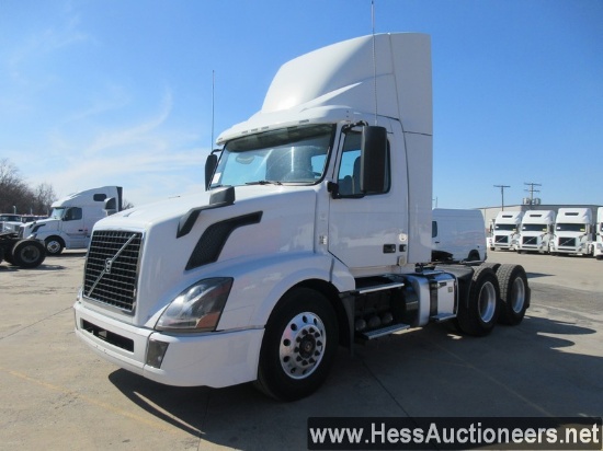 2016 VOLVO VNL T/A DAYCAB,  HESS REPORT IN PHOTOS, 623520 MILES ON ODO, ECM