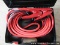 NEW 25 FT, 800 AMP EXTRA HEAVY DUTY BOOSTER CABLES, STOCK # 57859