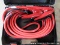 NEW 25 FT, 800 AMP EXTRA HEAVY DUTY BOOSTER CABLES, STOCK # 57858