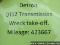 DETROIT TRANSMISSION DT12 CAME OUT OF A 2017 FREIGHTLINER CASCADIA, 423667