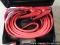 NEW 25 FT, 800 AMP EXTRA HEAVY DUTY BOOSTER CABLES, STOCK # 57861