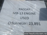 PACCAR PO-16F112C12 12 SPD AUTO TRANSMISSION ON ONE PALLET AND PACCAR MX-13