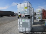 SET OF 2 275 GALLON FOOD GRADE TOTES, NEED CLEANED OUT, STOCK # 57590