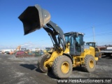 2013 JOHN DEERE 524 K FRONT END WHEEL LOADER, JOHN DEERE ENGINE, 6068HDW84