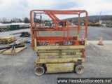 JLG 1932E2 MANLIFT, BATTERY,  STOCK # 58616