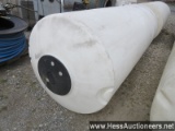 850 GALLON HOLDING TANK - POLY, HOLES FOR FILL PIPE & EMPTY PIPE, 46