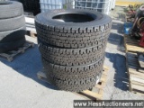 4 - NEW MICHELIN LO PRO 24.5 TIRES, STOCK # 58240