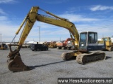 1994 KOMATSU PC150-5 EXCAVATOR CRAWLER, KOMATSU 99 HP 6 CYL 9.5L ENG, 16873