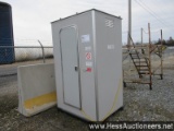 USED NU CONCEPTS PORTABLE TOILET, 12 VOLT SYSTEM, STOCK # 57067