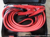 NEW 25 FT, 800 AMP EXTRA HEAVY DUTY BOOSTER CABLES, STOCK # 57858