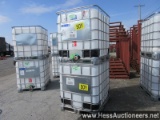 SET OF 2 275 GALLON FOOD GRADE TOTES, NEED CLEANED OUT, STOCK # 57588