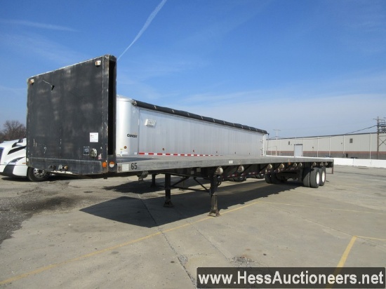1996 FONTAINE 53' X 102&#34; COMBO FLATBED TRAILER, 76524 GVW, T/A, AIR SUS
