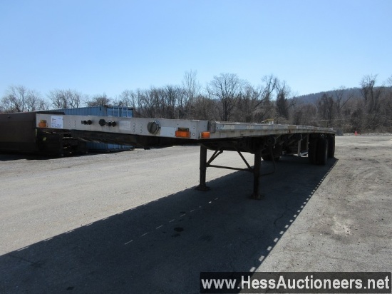 1998 TRANSCRAFT 45' X 96&#34; FLATBED COMBO, DOES NOT MOVE, NEEDS LOADED ON