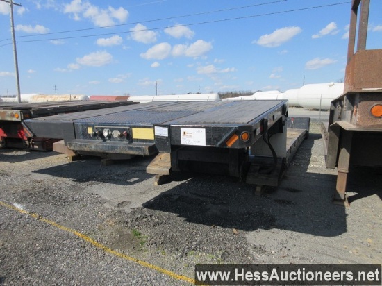 2013 BWS MECHANICAL DETACH DOUBLE DROP 51' X 102&#34; TRAILER, 87000 GVW, T