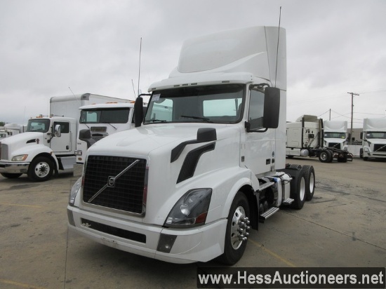 2017 VOLVO VNL T/A DAYCAB, HESS REPORT IN PHOTOS, 477031 MILES ON ODO, ECM