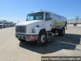 2001 FREIGHTLINER FL70 FUEL TRUCK, HESS REPORT IN PHOTOS, 292074 MILES ON O